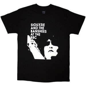 Siouxsie & The Banshees Unisex Adult At The BBC T-Shirt / Black